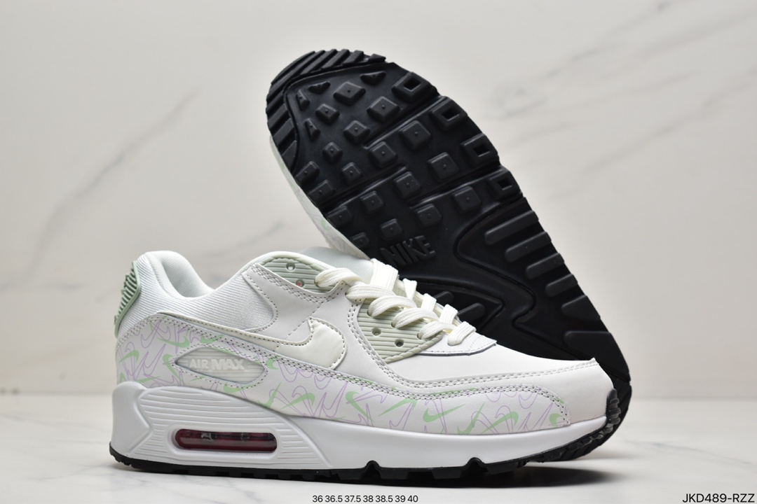 160 耐克/Nike Air MAX90 小垫气跑鞋CI7395-100