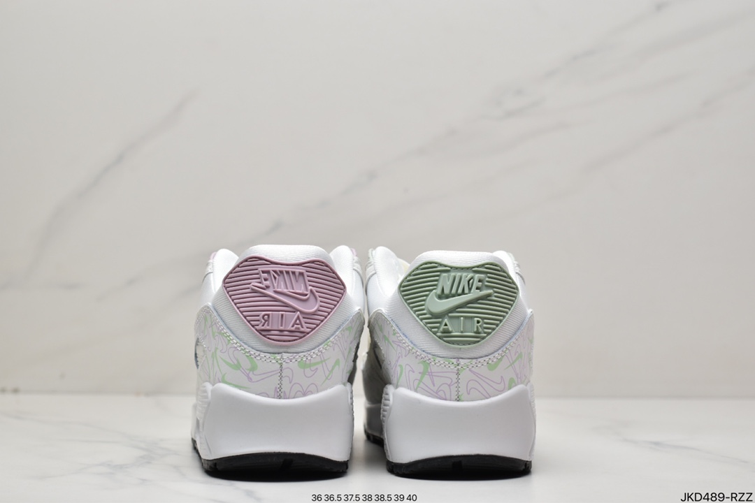 160 耐克/Nike Air MAX90 小垫气跑鞋CI7395-100