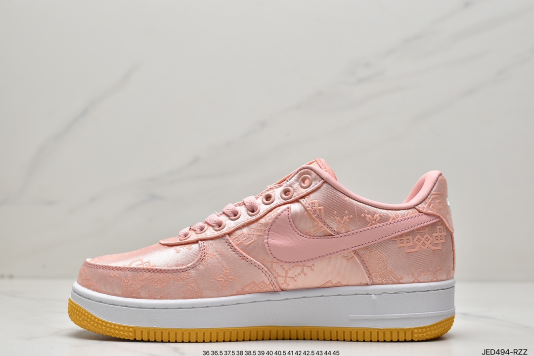 150 CLOT x 藤原浩闪电Fragment Design x Nike Air Force 1 JT PremiumGame Black 空军一号CJ5290-600