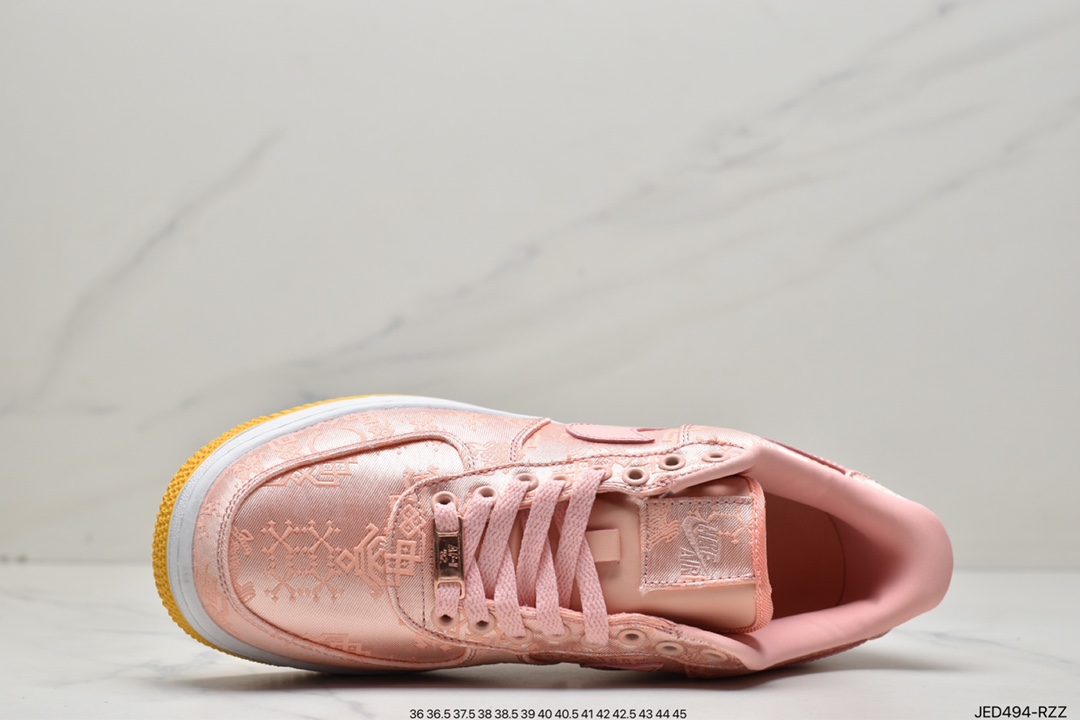 150 CLOT x 藤原浩闪电Fragment Design x Nike Air Force 1 JT PremiumGame Black 空军一号CJ5290-600