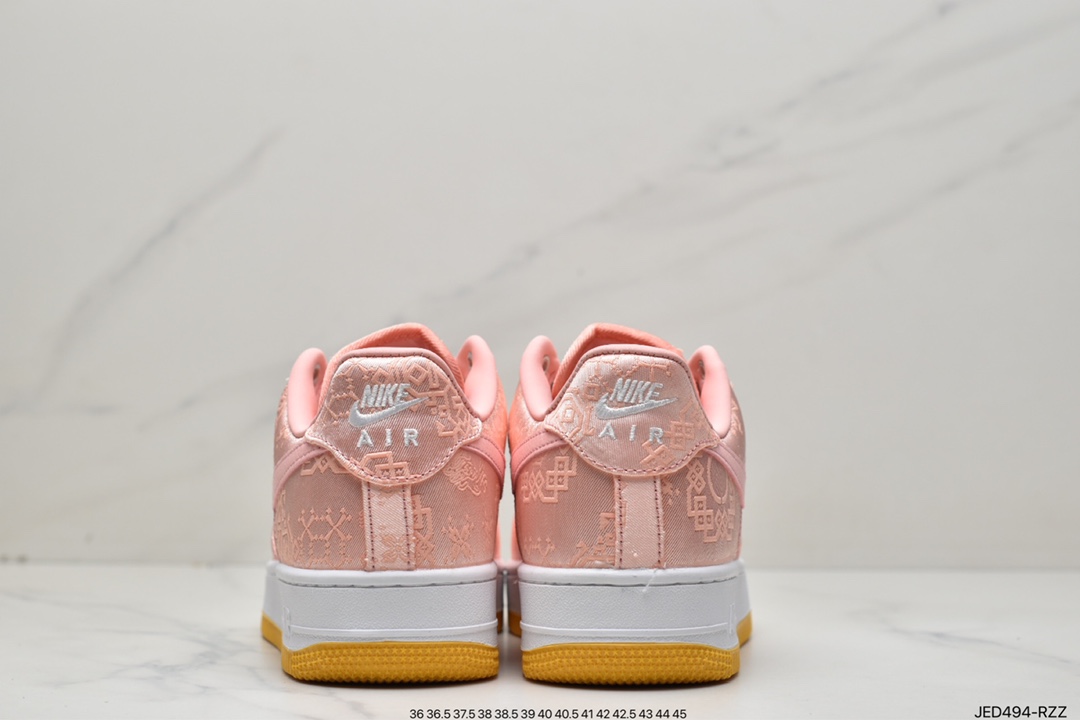 150 CLOT x 藤原浩闪电Fragment Design x Nike Air Force 1 JT PremiumGame Black 空军一号CJ5290-600