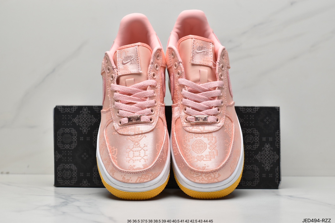 150 CLOT x 藤原浩闪电Fragment Design x Nike Air Force 1 JT PremiumGame Black 空军一号CJ5290-600