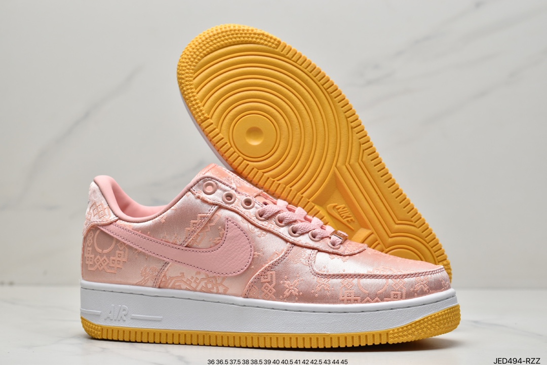 150 CLOT x 藤原浩闪电Fragment Design x Nike Air Force 1 JT PremiumGame Black 空军一号CJ5290-600