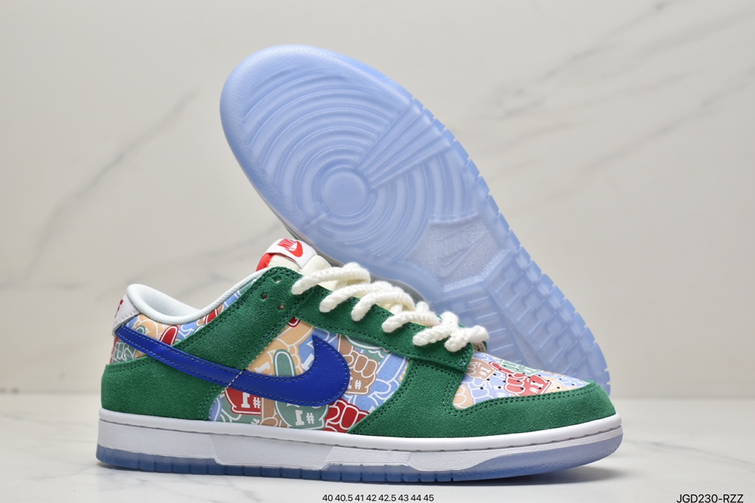 180 Nk Dunk SB Low 蓝绿色系纯原大厂出品 DZ5184-300