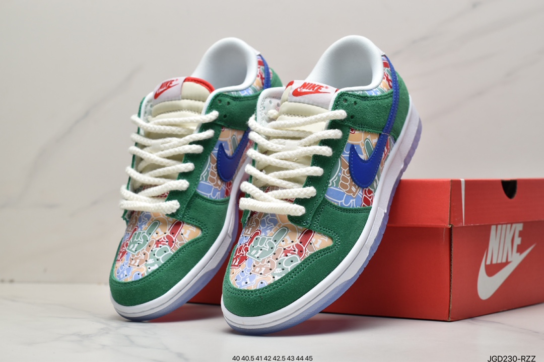 180 Nk Dunk SB Low 蓝绿色系纯原大厂出品 DZ5184-300