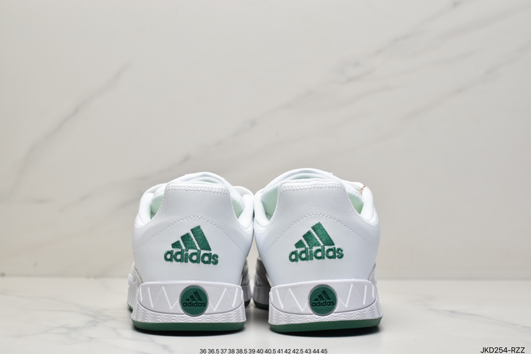 adidas Adimatic Jamal smith white and green classic retro casual sneakers DB2912