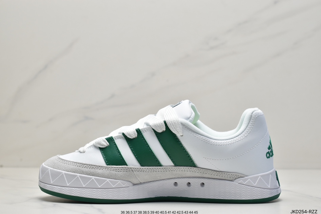 adidas Adimatic Jamal smith white and green classic retro casual sneakers DB2912