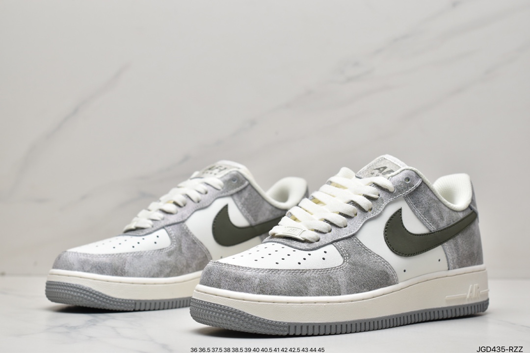 180 Nike Air Force 1'07 Low 岩石绿配色 空军一号BL5866-906