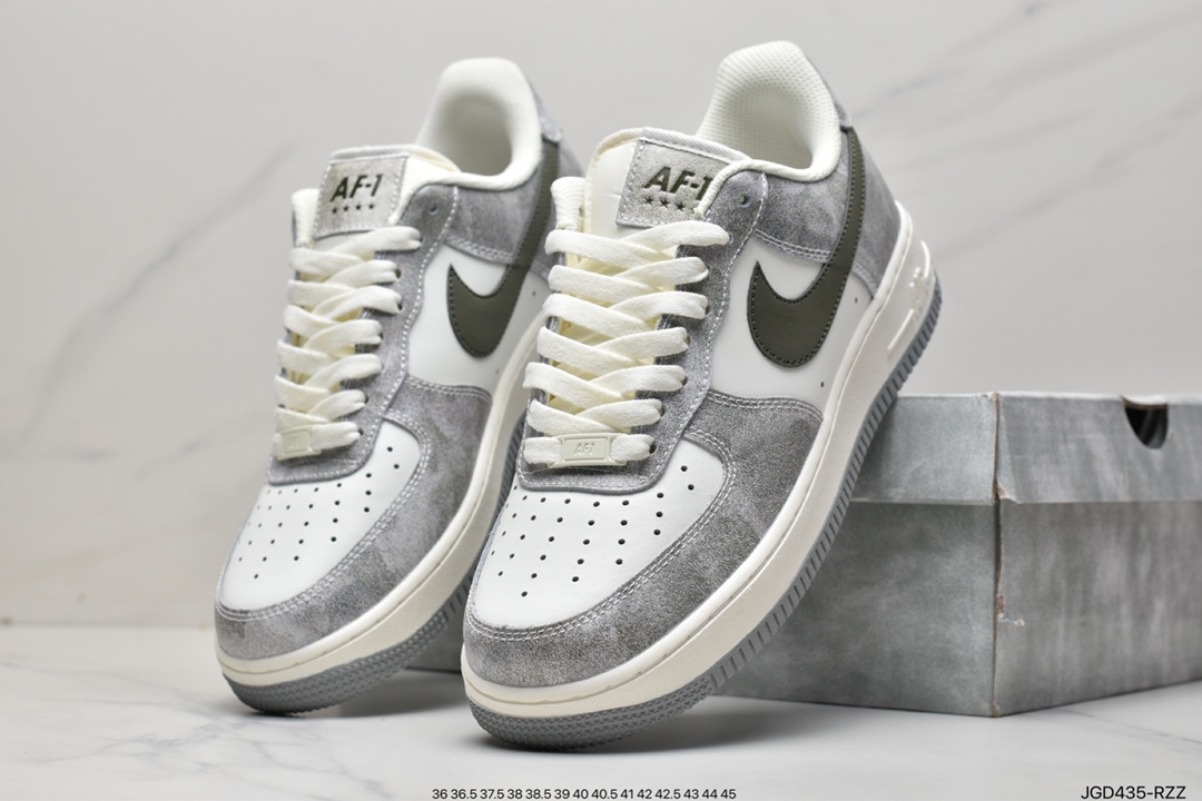 180 Nike Air Force 1'07 Low 岩石绿配色 空军一号BL5866-906