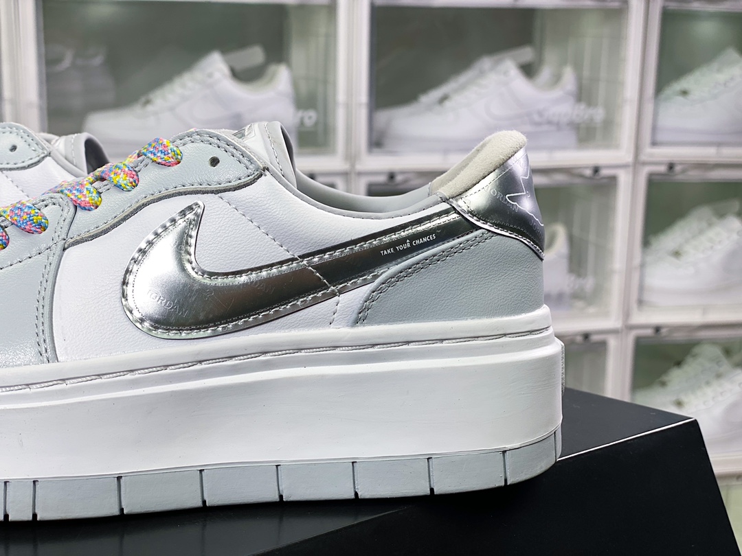 180 Wmns Air Jordan 1 Elevate Low SE”Tear Away Silver”AJ1乔丹一代系列板鞋DX6069-101