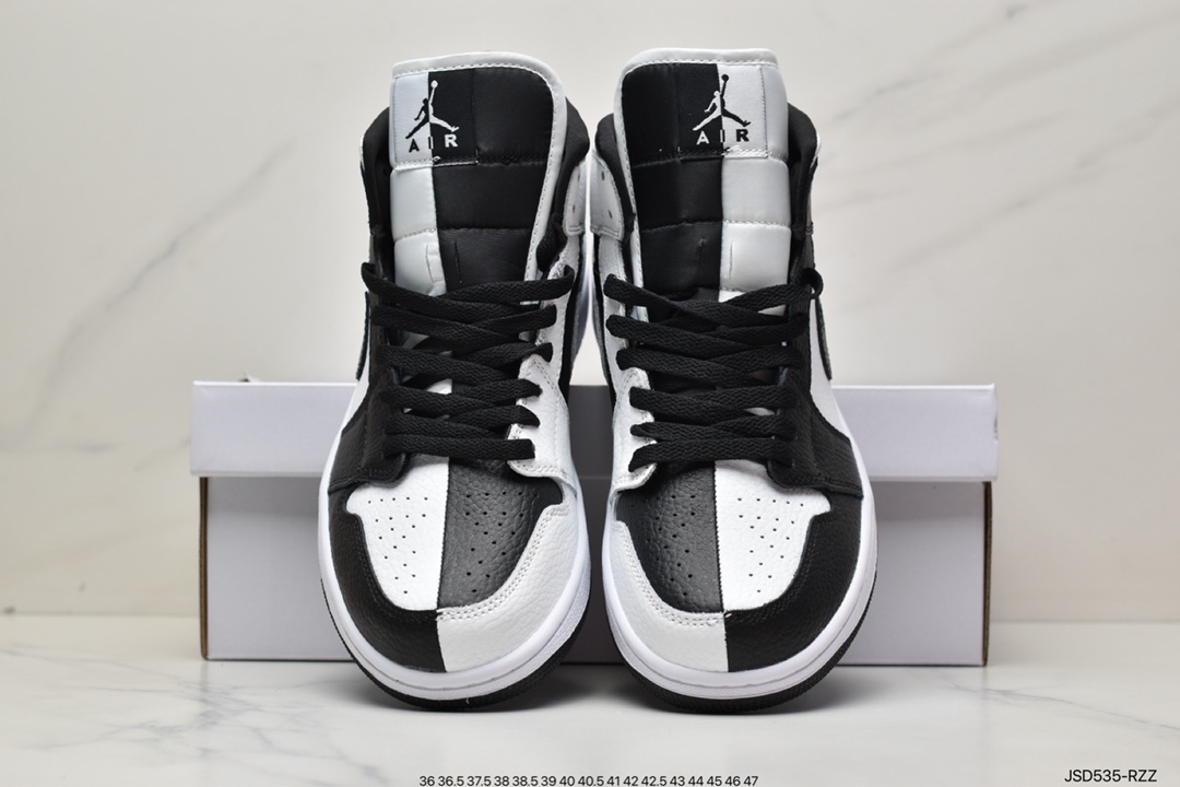 200 Air Jordan 1 Low ”Homage” 中帮 MID黑白阴阳熊猫 DR0501-101