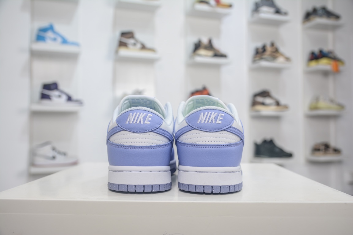 全新ST版纯原NikeDunkLowNextNature“Lilac”紫丁香Nike采用至少20%的可回