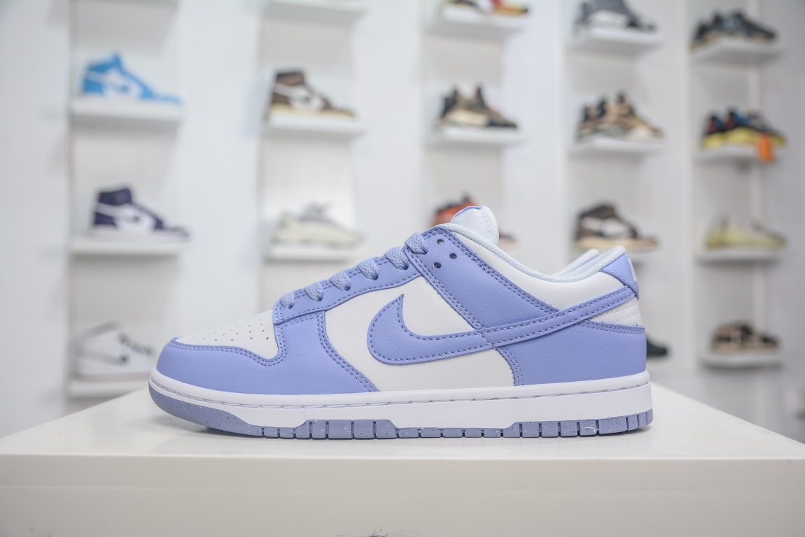 全新ST版纯原NikeDunkLowNextNature“Lilac”紫丁香Nike采用至少20%的可回