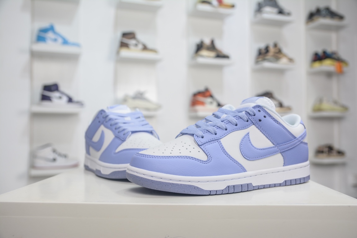 全新ST版纯原NikeDunkLowNextNature“Lilac”紫丁香Nike采用至少20%的可回