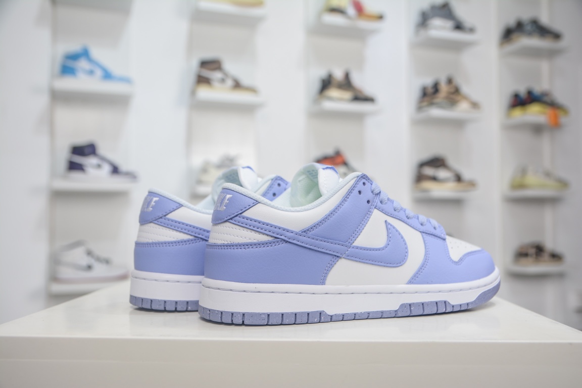 全新ST版纯原NikeDunkLowNextNature“Lilac”紫丁香Nike采用至少20%的可回