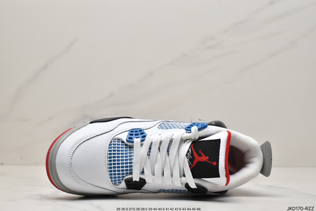 160 乔丹Air Jordan 4 Retro ” White Cement ” AJ4乔4 CI1184-146