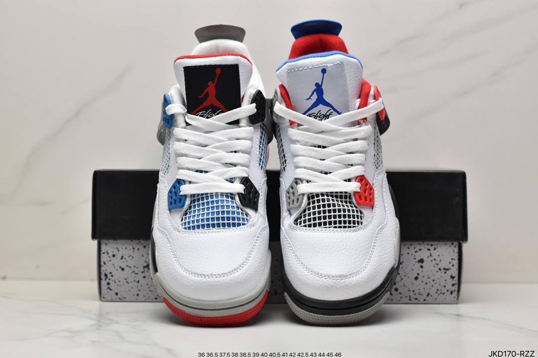 160 乔丹Air Jordan 4 Retro ” White Cement ” AJ4乔4 CI1184-146