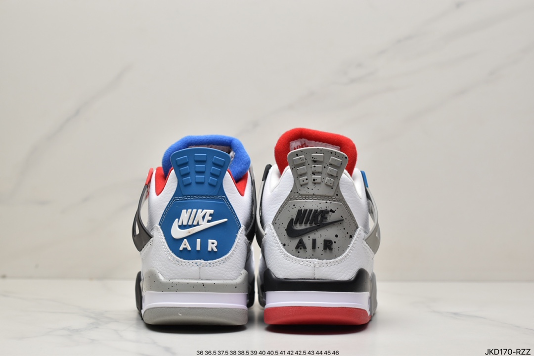 160 乔丹Air Jordan 4 Retro ” White Cement ” AJ4乔4 CI1184-146