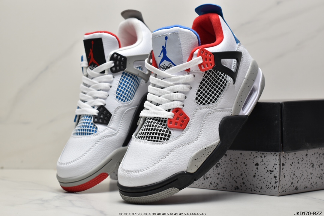 160 乔丹Air Jordan 4 Retro ” White Cement ” AJ4乔4 CI1184-146