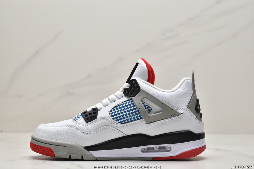 160 乔丹Air Jordan 4 Retro ” White Cement ” AJ4乔4 CI1184-146