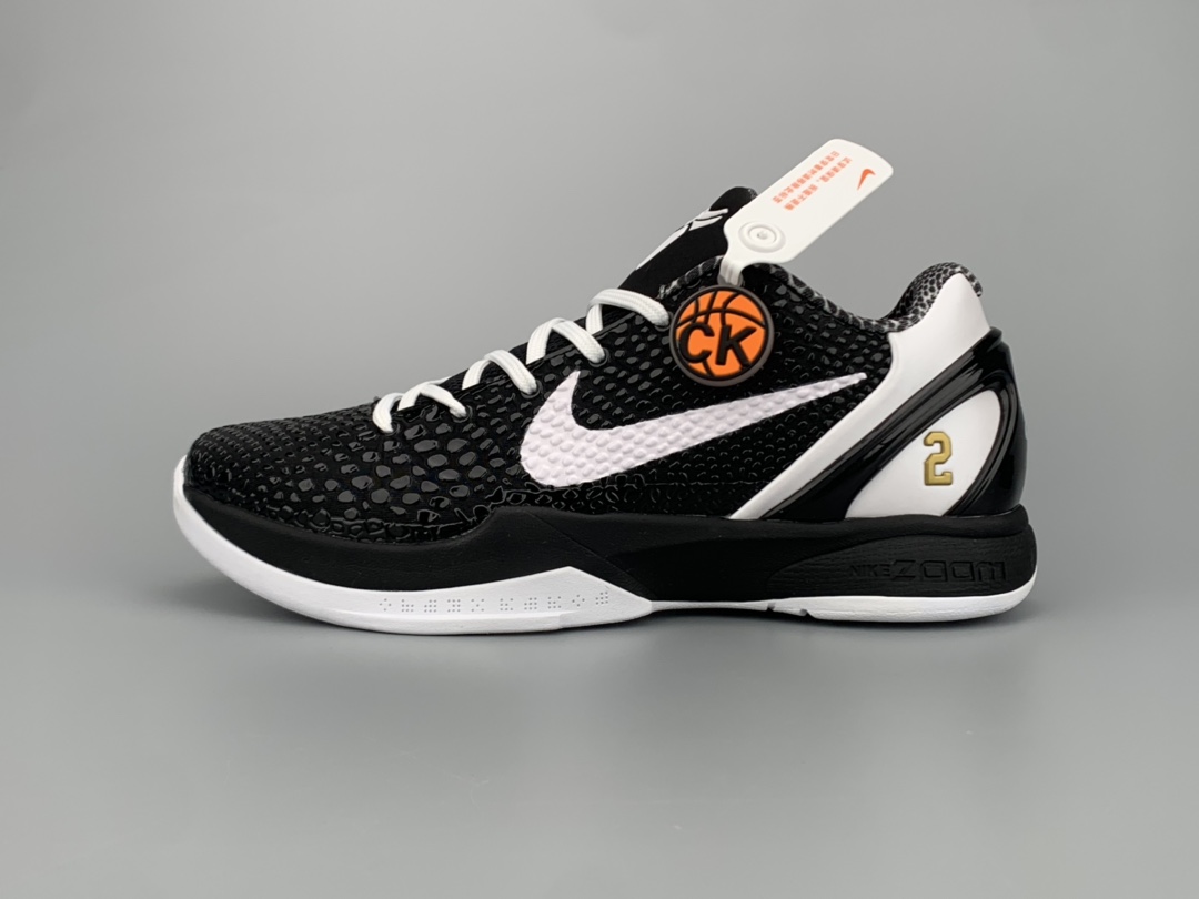 Kobe6黑白鞋码40-46总裁CK