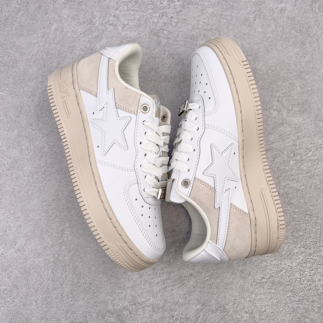 图片[3]-＃C版纯原 Bape Sta To Low 明星同款 猿人头经典漆皮低帮运动休闲板鞋 全套原纸板楦头开发 确保原汁原味 市场最完美低趴版型 一比一鞋头弧度高度鞋身弧度 外贸平台指定订单 匠心打造 开发时长超过半年 独家私模磨具冲刀加持 原厂特供皮料光泽色卡零偏差 内里均采用市场最好的超软原厂填充棉 原数据进口机台高频印压LOGO 最高QC检验标准 控制溢胶瑕疵 深浅定位均保持zp一致 中底嵌入Ortholite缓震材质 全套原包装 包含猿人logo 定制防尘袋 尺码：36 36.5 37 38 38.5 40 40.5 41 42 42.5 43 44 44.5 45 46-选品中心