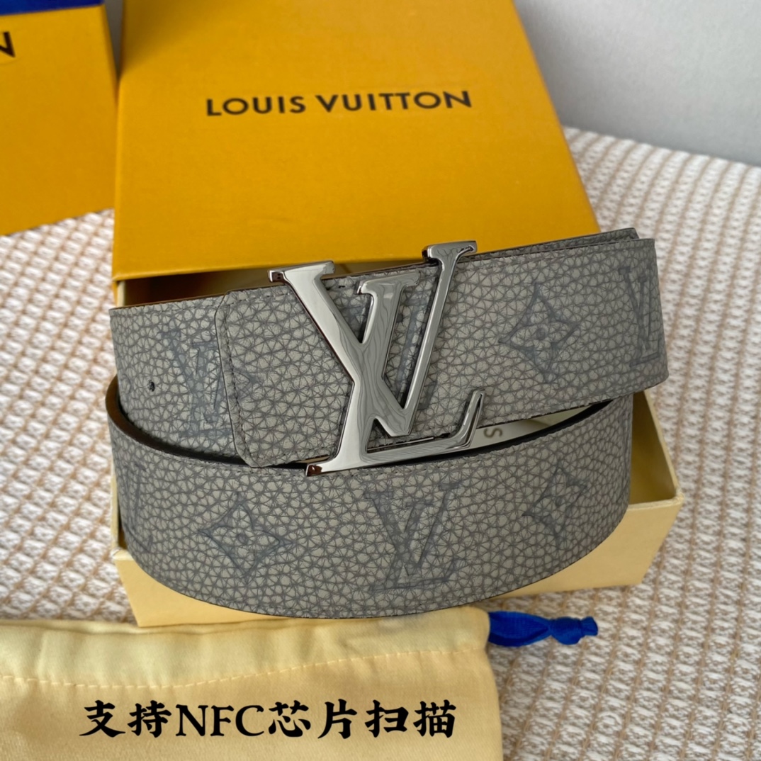 Louis Vuitton Belts Calfskin Cowhide