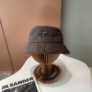 Prada Replica Hats Bucket Hat Unisex Fashion