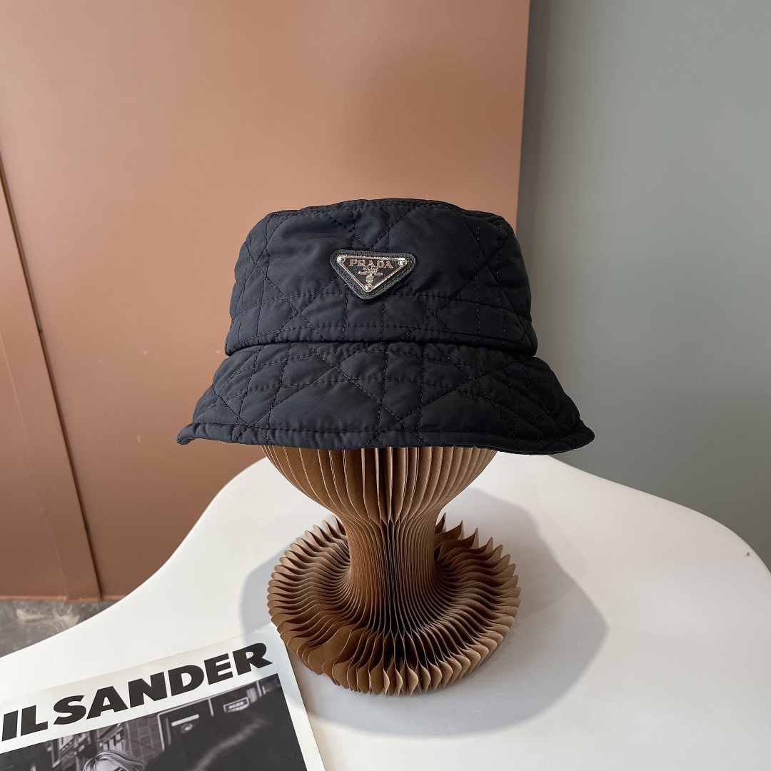 Cheap High Quality Replica
 Prada Hats Bucket Hat Wholesale Imitation Designer Replicas
 Unisex Fashion