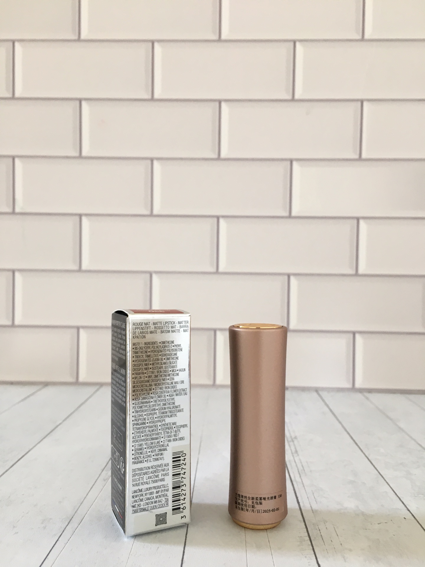 Lancome L'Absolu Rouge Intimatte Lipstick - 330 Milky Bisou, Pink Gold 2 i1663826812 4631 1
