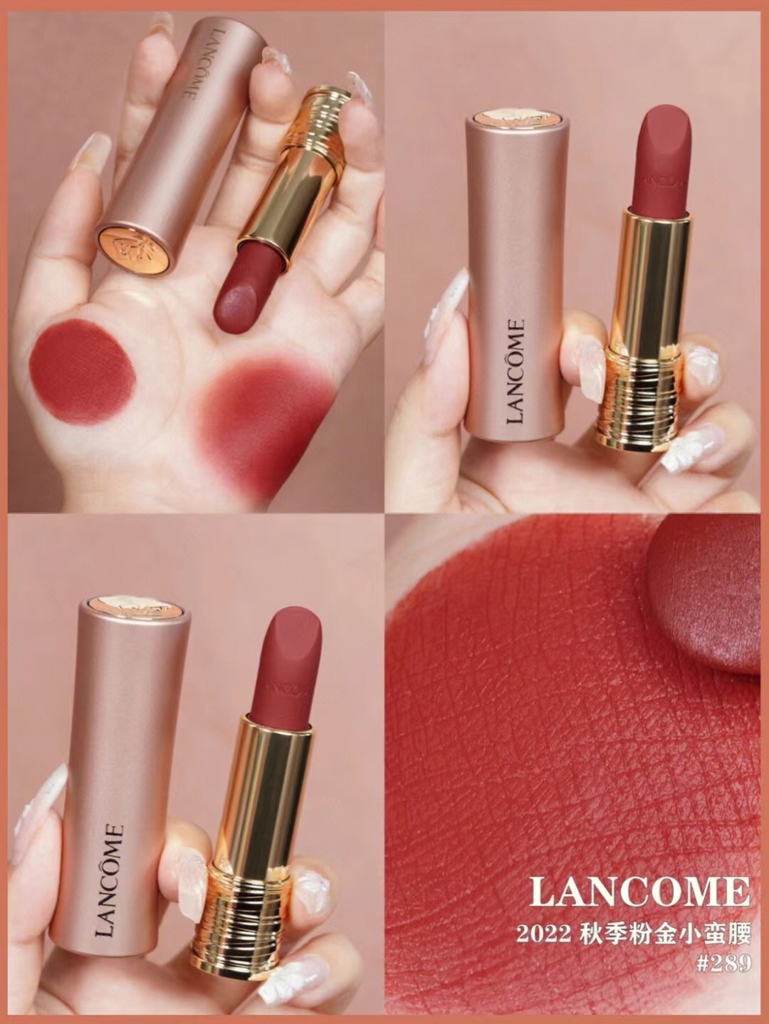 Lancôme L'Absolu Rouge Intimatte Lipstick - 289 French Peluche 7 i1663826952 5883 5