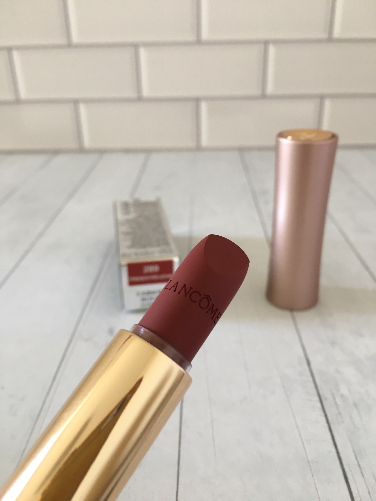 Lancôme L'Absolu Rouge Intimatte Lipstick - 289 French Peluche 5 i1663826952 588 3