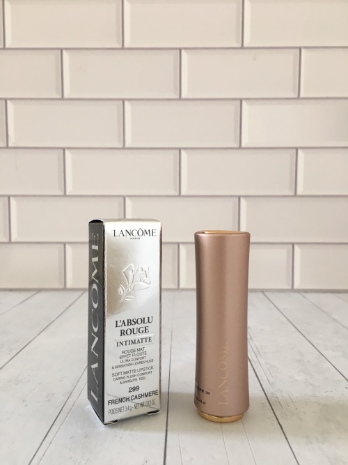 Lancome L'Absolu Rouge Intimatte Lipstick - 299 French Cashmere, Soft Matte 1 Lancome L'Absolu Rouge Intimatte Lipstick - 299 French Cashmere, Soft Matte