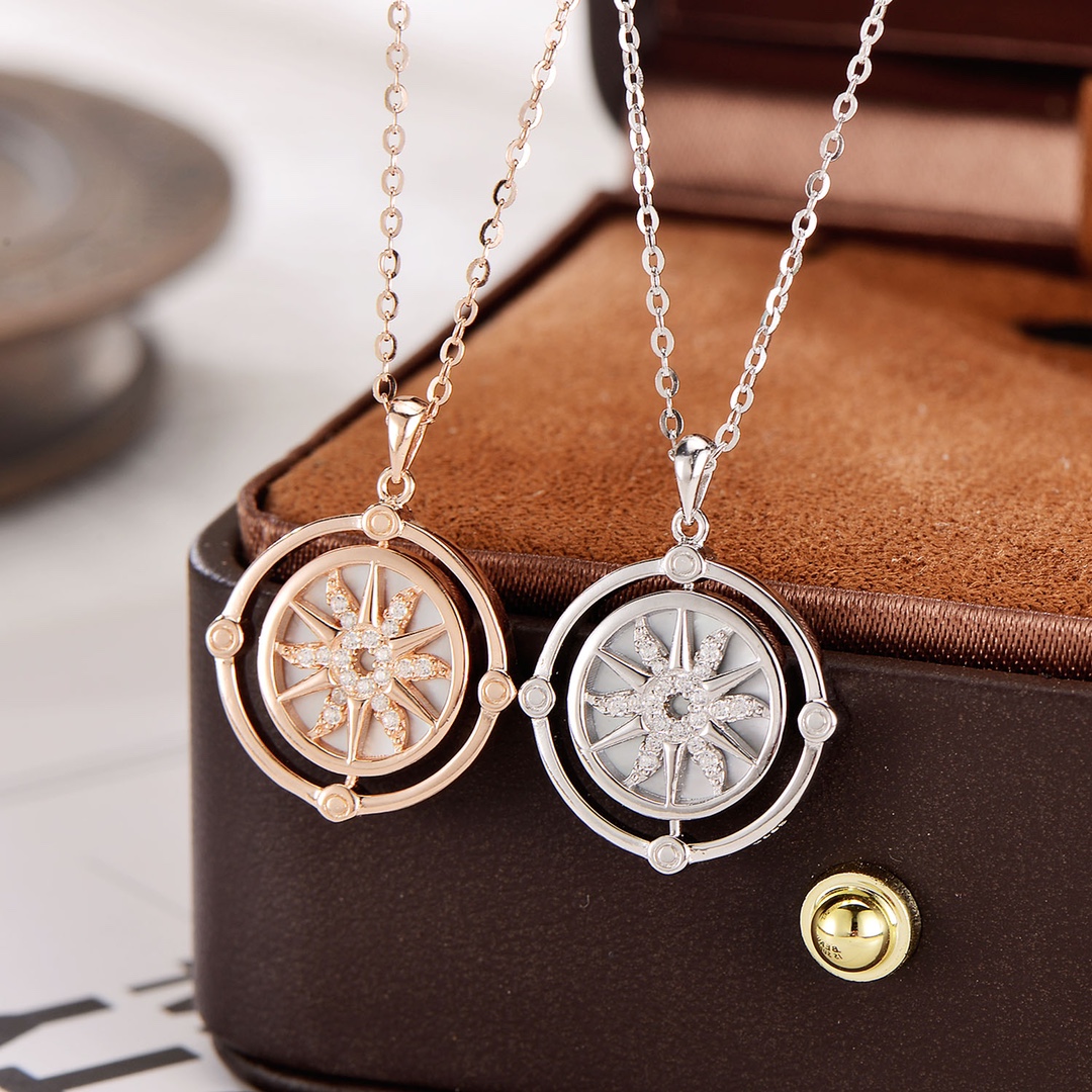 Nickel Free Silver Necklace Intellectual Wedding Registration Gold