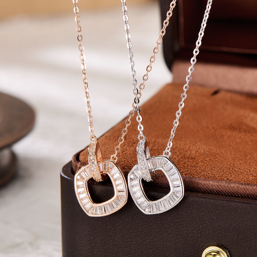 Nickelfreies Silber Kette Lebendig Geschenk für sie Gold