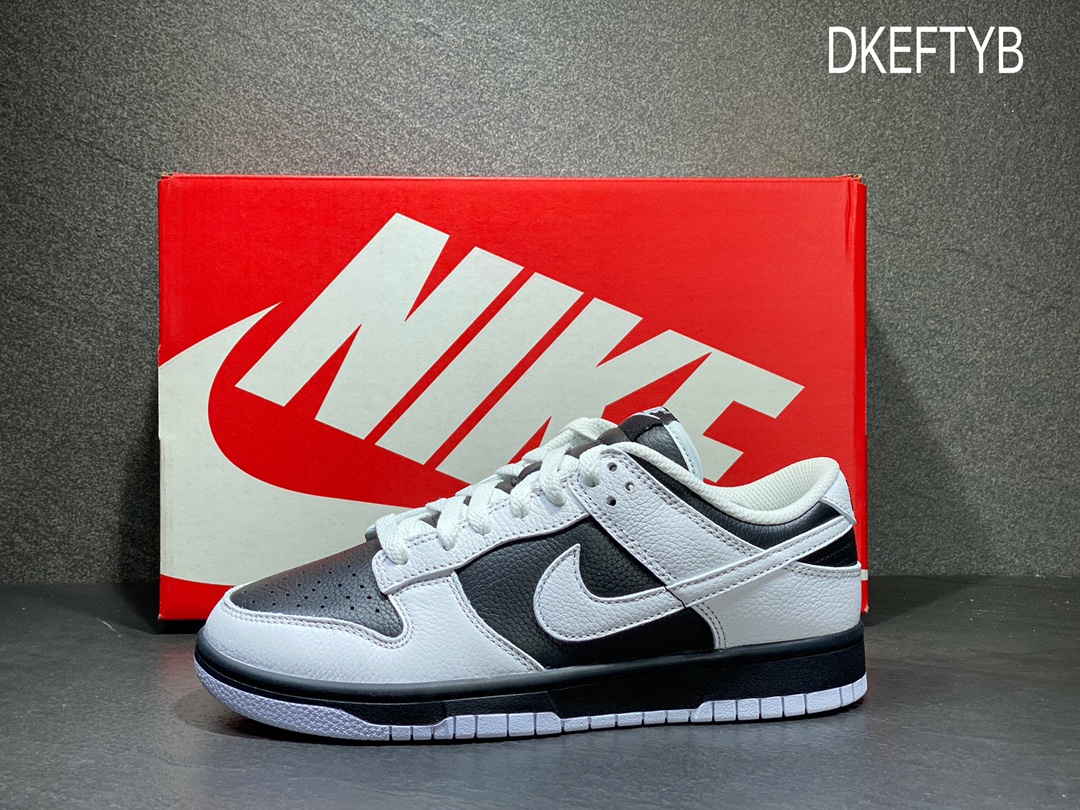 360 Nike SB dunk Low 黑白反转熊猫 低帮休闲运动FD9064-001
