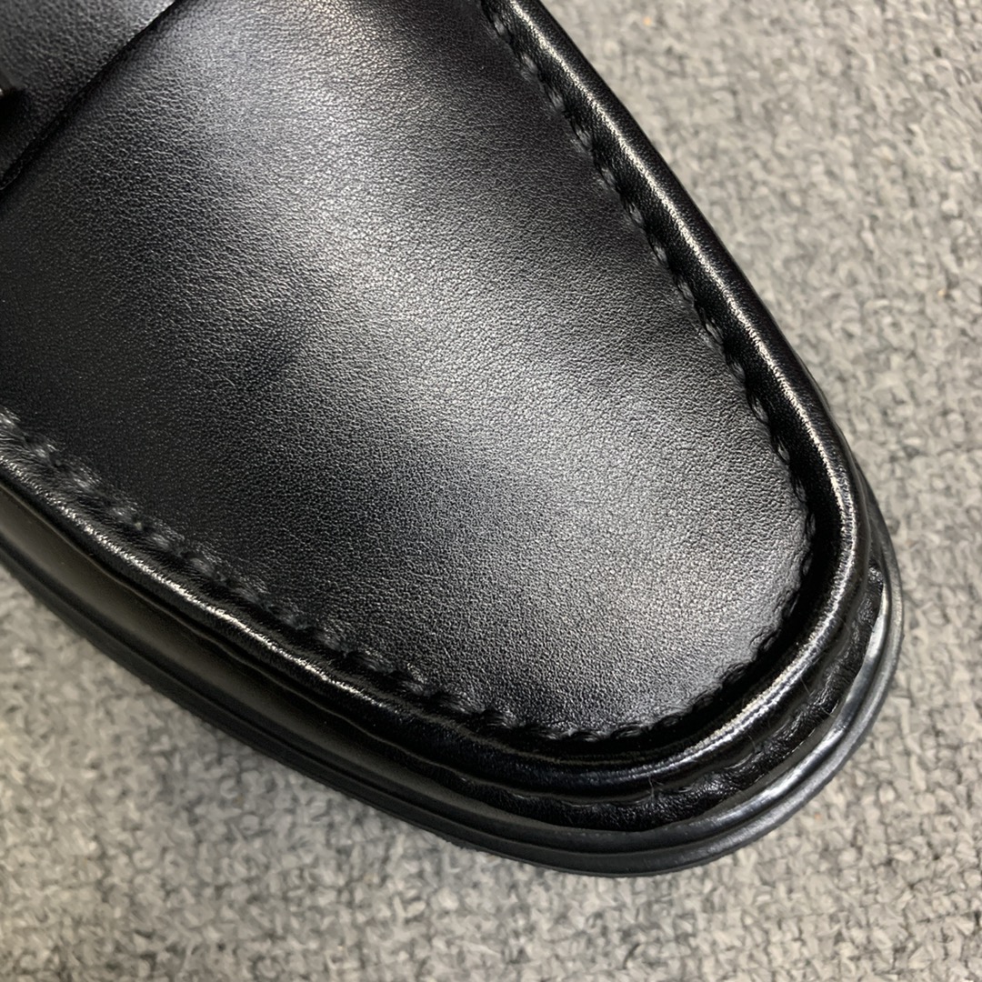 Ferragamo Style Leather Men's Shoes Men's Shoes Men's Shoes detail image 9 from source 783368