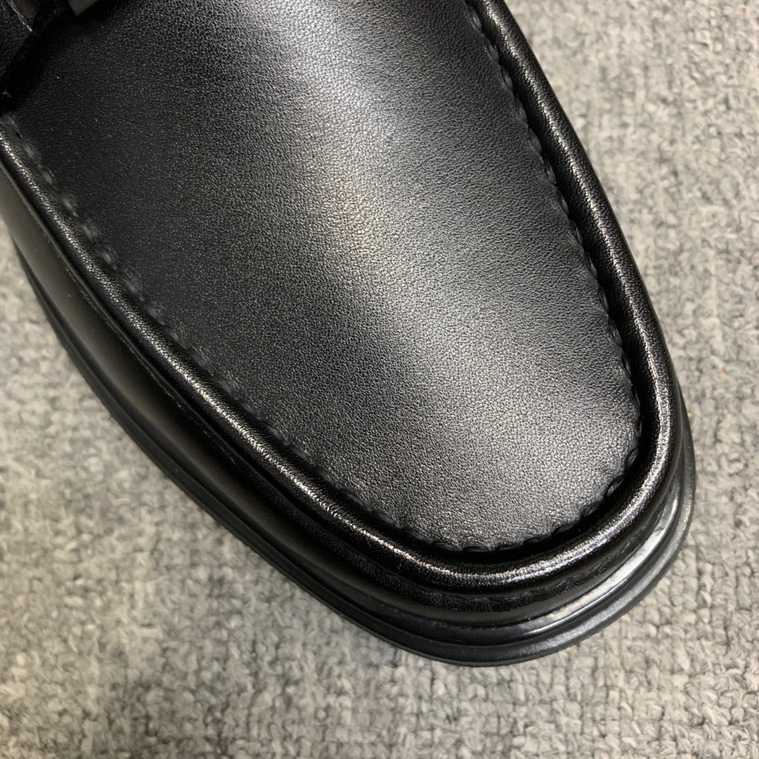 Ferragamo Style Leather Men's Shoes Men's Shoes Men's Shoes detail image 8 from source 783360