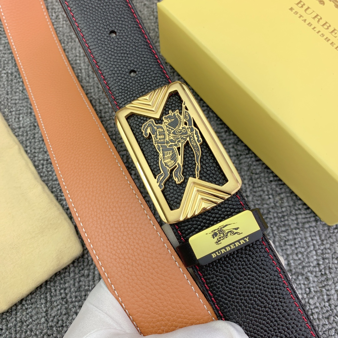 品名巴宝莉C原单材质原单牛皮腰带百分