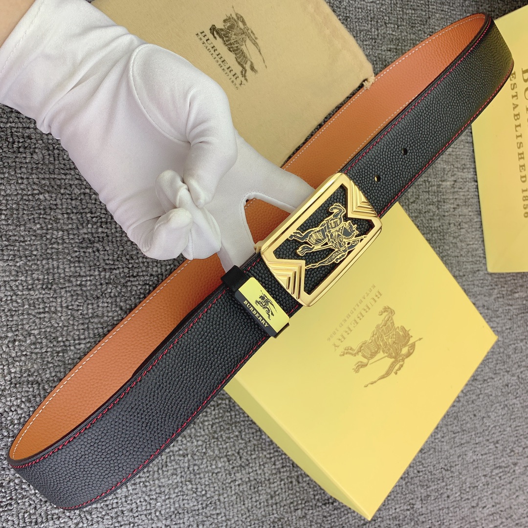 品名巴宝莉C原单材质原单牛皮腰带百分