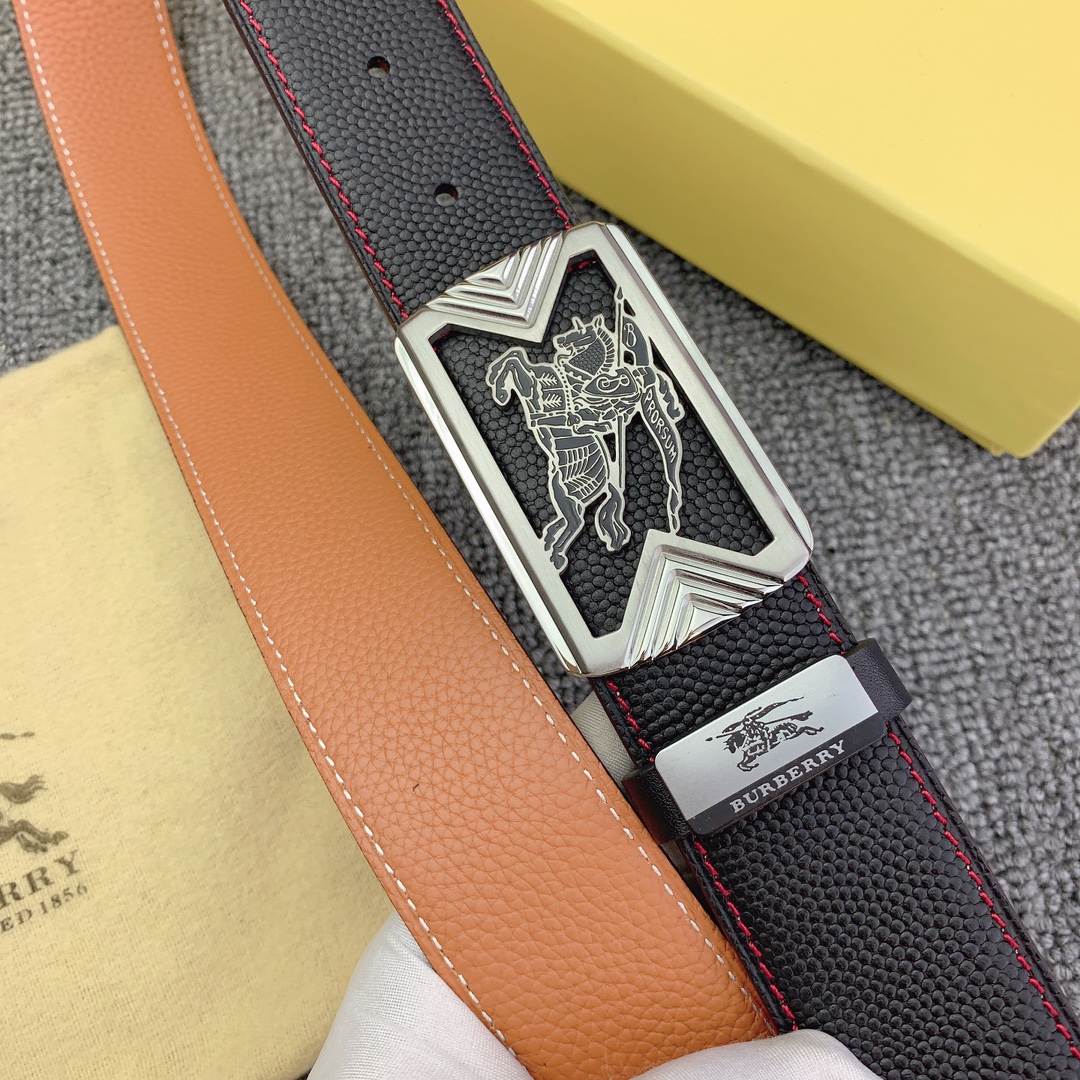 品名巴宝莉C原单材质原单牛皮腰带百分