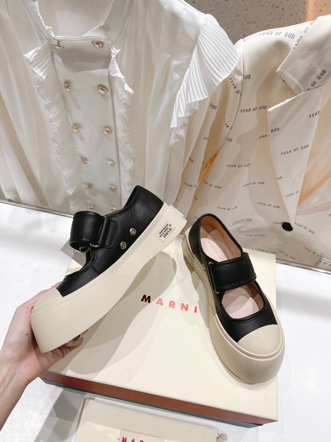 高品质升级版 Marni|玛丽珍大头娃娃鞋‼️升级大底，原版一致套楦工艺，升级最新官方原版包装‼️玛尼这