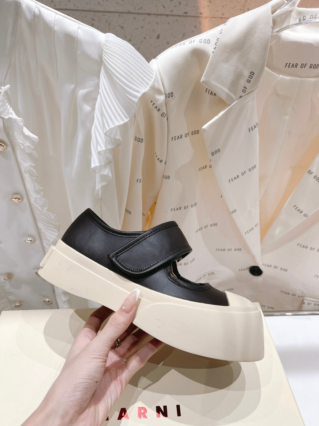 高品质升级版 Marni|玛丽珍大头娃娃鞋‼️升级大底，原版一致套楦工艺，升级最新官方原版包装‼️玛尼这