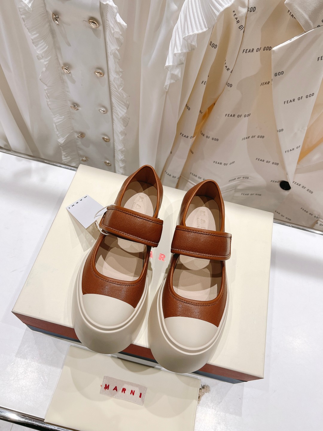 高品质升级版 Marni|玛丽珍大头娃娃鞋‼️升级大底，原版一致套楦工艺，升级最新官方原版包装‼️玛尼这