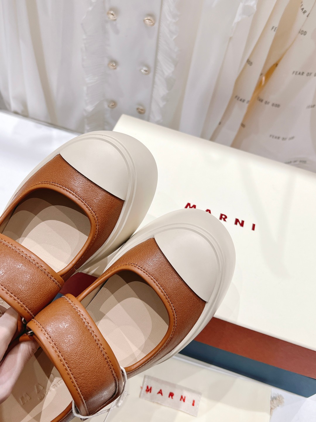 高品质升级版 Marni|玛丽珍大头娃娃鞋‼️升级大底，原版一致套楦工艺，升级最新官方原版包装‼️玛尼这