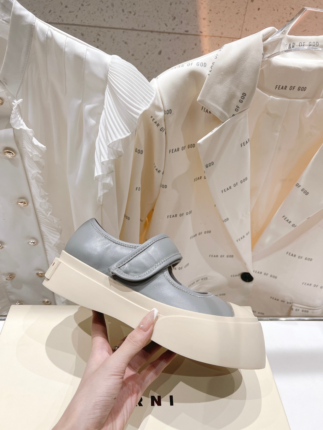 高品质升级版 Marni|玛丽珍大头娃娃鞋‼️升级大底，原版一致套楦工艺，升级最新官方原版包装‼️玛尼这