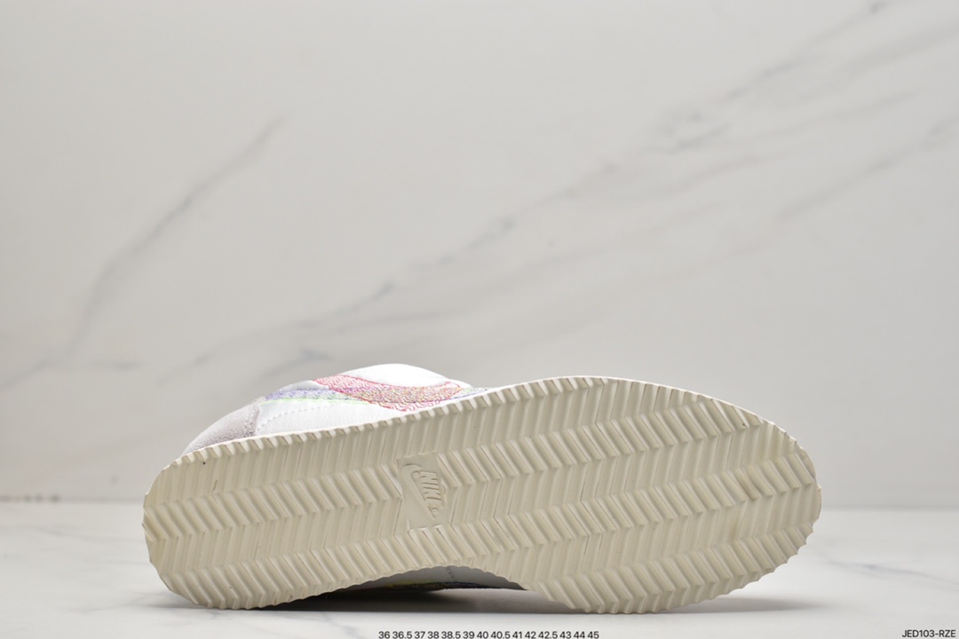 150 耐克/NK Classic Cortez Leather 阿甘复古初代皮革慢跑鞋 DR5491-100