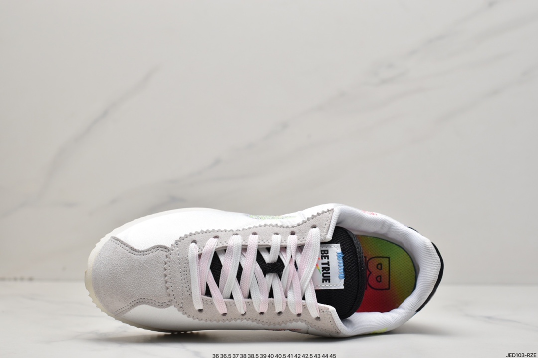 150 耐克/NK Classic Cortez Leather 阿甘复古初代皮革慢跑鞋 DR5491-100