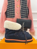 Louis Vuitton Snow Boots Down Lambswool Fall/Winter Collection