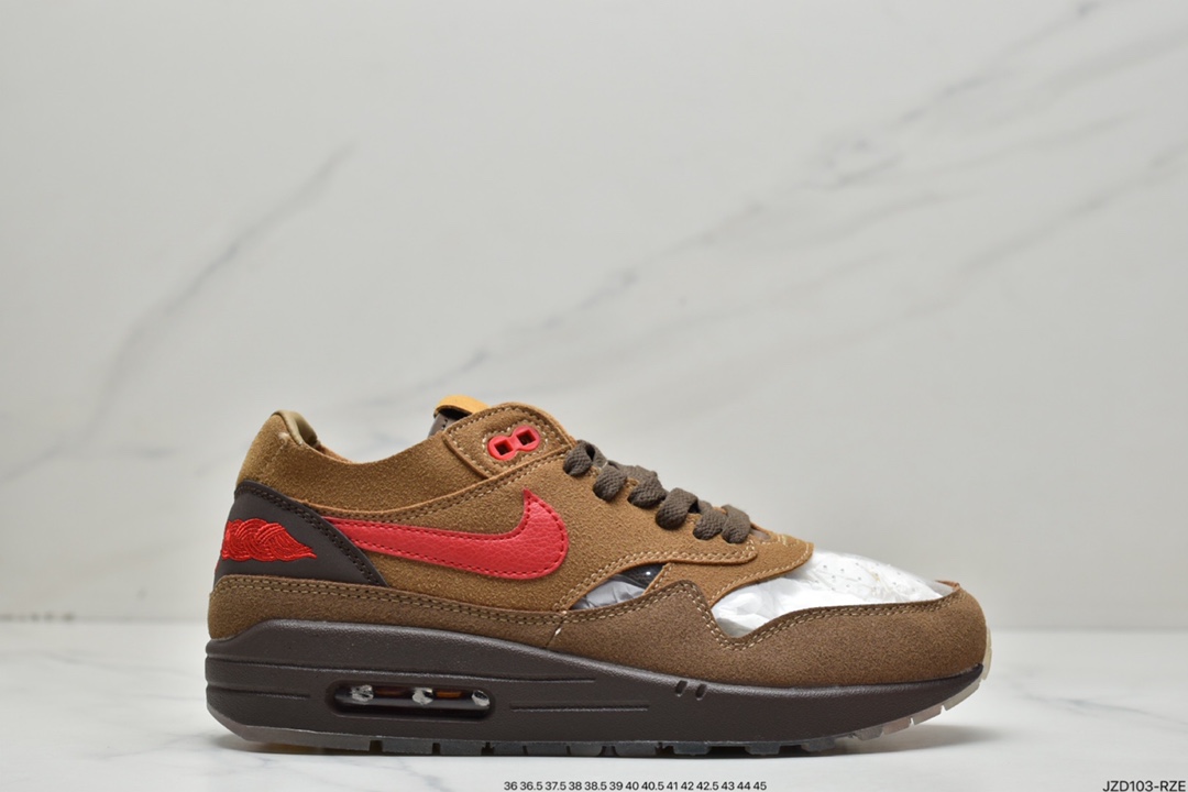 140 Patta x Air Max 1“Monarch”复古休闲跑步鞋